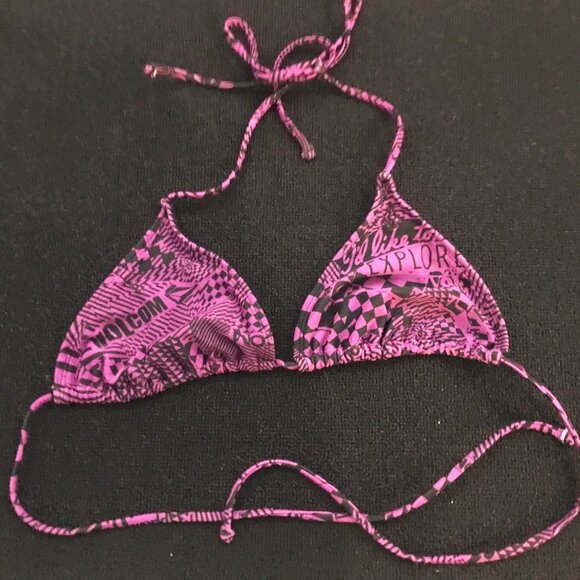 Volcom Other - Volcom Purple Bikini Top Large